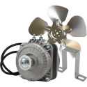 Appli Parts APFM-72E Motor Ventilador 7W Condensador y Evaporador 220V 60Hz 0.23A, Incluye Aspa de Aluminio de 20cm y Base de Montaje, Repuesto Universal para Equipos de Refrigeracion Comercial