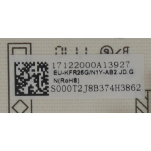 Tarjeta Display Mini Split Unidad Interna Evaporador EU-KFR26G/N1Y-AB2.JD.GN.WXXS.XS2.8 RoHS Display board subassembly 17122000A13927 17122000006953 sirve ecox 