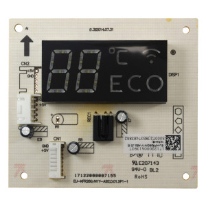 Tarjeta Display Mini Split Unidad Interna Evaporador EU-KFR26G/N1Y-AB2.JD.GN.WXXS.XS2.8 RoHS Display board subassembly 17122000A13927 17122000006953 sirve ecox
 Tarjeta Display Mini Split Unidad Interna Evaporador EU-KFR26G/N1Y-AB2.JD.GN.WXXS.XS2.8 RoHS Display board subassembly 17122000A13927 17122000006953 sirve ecox