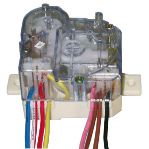 Appli Parts 83022 Timer Washing Machine 8 Cables, Square, replaces LG, Samsung, Daewoo, Nisato, Daka, Sankey, Pulley, Hitachi, Hoover and others