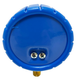 Appli Parts APMG-GA4L Low Side R600 Replacement Analog Manifold Gauge, Dual Pressure psi/Bar Scale, Dual Temperature Fahrenheit/Celsius Scales 