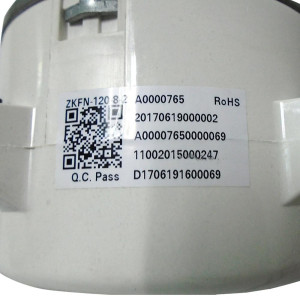 Fan Motor for Air Conditioning Mini Split Outdoor Unit Brushless DC Motor ZKFN-120-8-2 RoHS, ZKFP-120-8-3, WZDK120-38G-W, 202400310139, 11002015000247 Fits: ecox