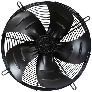 Appli Parts AXF-800-4 24-3/4 in Axial Fan Motor Guard Mounted Fan Blade 220-440 V, 3 Ph, 50-60 Hz, 2200 W, 1050 rpm, Universal replacement for Cold Room Evaporators and Condensing Units, Work Temp -22 F to 140 F 