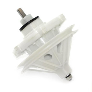 Appli Parts APTW-81045 Mabe Washing Machine Transmission replacement, Square Shaft, 6 Hole Base, Pulley 5-3/4 in 146 mm