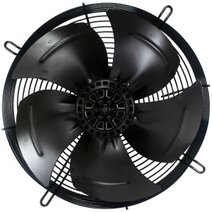 Appli Parts AXF-250-1 9-7/8 in Axial Fan Motor Guard Mounted Fan Blade 110 V, 1 Ph, 50-60 Hz, 70 W, 1590 rpm, Universal replacement for Cold Room Evaporators and Condensing Units, Work Temp -22 F to 140 F 