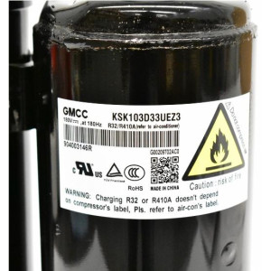 GMCC Compresor Rotativo Inverter DC KSK103D33UEZ3 RoHS 180V a 180Hz R32/R410A Sirve ecox
 GMCC Compresor Rotativo Inverter DC KSK103D33UEZ3 RoHS 180V a 180Hz R32/R410A Sirve ecox
