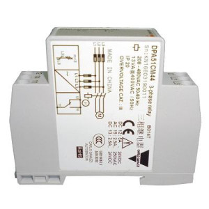 Vrf Monitoring Relay 3 Phase Sequence And Phase Loss Dpa51cm44