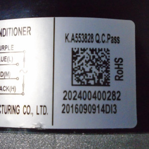 Motor Ventilador Evaporador Tipo Gabinete YDK400-6F YKS-400-6-7 RoHS 202400400282 11002012001220
Sirve ecox EAHU060X13B midea MVA60HWN1M13