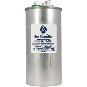 Appli Parts Condensador Capacitor de Marcha 60+10 Mfd uF (microfaradios) 370VAC o 450VAC CBB65 Universal Aire acondicionado y aplicaciones Redondo UL E476928 13.3cm Alto 5.7cm Ancho CON-60/10-450 Appli Parts Condensador Capacitor de Marcha 60+10 Mfd uF (microfaradios) 370VAC o 450VAC CBB65 Universal Aire acondicionado y aplicaciones Redondo UL E476928 13.3cm Alto 5.7cm Ancho CON-60/10-450