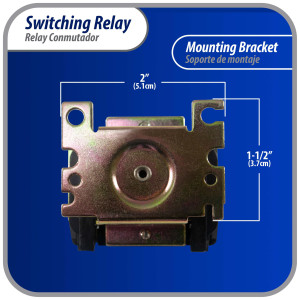 Appli Parts APSWR-342 90-342, 208-240 VAC Coil, General Purpose Switching Relay,DPDT, for HVAC applications and other general electrical installations Replaces APSR-342