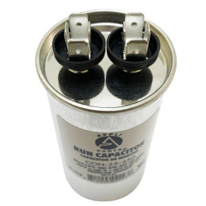 Appli Parts Condensador Capacitor de Marcha 25 Mfd uF (microfaradios) 370VAC o 450VAC CBB65 Universal Aire acondicionado y otras aplicaciones Redondo UL E476928 cm Alto cm Ancho CON-25-450
