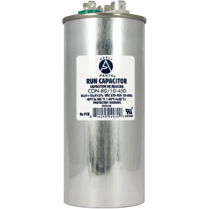 Appli Parts Condensador Capacitor de Marcha 80+10 Mfd uF (microfaradios) 370VAC o 450VAC CBB65 Universal Aire acondicionado y aplicaciones Redondo UL E476928 14.4cm Alto 5.7cm Ancho CON-80/10-450 Appli Parts Condensador Capacitor de Marcha 80+10 Mfd uF (microfaradios) 370VAC o 450VAC CBB65 Universal Aire acondicionado y aplicaciones Redondo UL E476928 14.4cm Alto 5.7cm Ancho CON-80/10-450