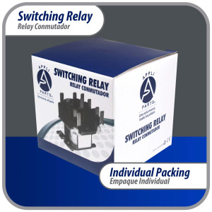 Appli Parts APSWR-341 90-341, 110 VAC, General Purpose Switching Relay, DPDT, for HVAC applications and other general electrical installations, Replaces APSR-341