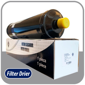 Appli Parts APFD-757S Filtro Secador 7/8 pulg para linea Liquido para Sistemas de Refrigeracion y aire acondicionado 757S ODF Soldable Universal Unidireccional 419mm Largo 100mm Ancho