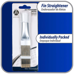 Appli Parts APT-FS352 peine metalico enderezador de aletas para evaporador condensador y radiador aumenta el flujo de aire y mejora el rendimiento del equipo 