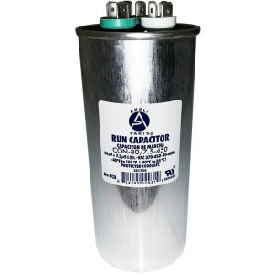Appli Parts Condensador Capacitor de Marcha 80+7.5 Mfd uF (microfaradios) 370VAC o 450VAC CBB65 Universal Aire acondicionado y aplicaciones Redondo UL E476928 14cm Alto 6cm Ancho CON-80/7.5-450 Appli Parts Condensador Capacitor de Marcha 80+7.5 Mfd uF (microfaradios) 370VAC o 450VAC CBB65 Universal Aire acondicionado y aplicaciones Redondo UL E476928 14cm Alto 6cm Ancho CON-80/7.5-450