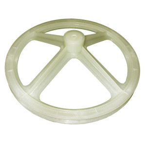 Appli Parts 85012 Pulley for Washing Machine, diameter 8.0 in, replaces Nisato 35K, LG, Samsung, Daewoo, Daka, Sankey, Hitachi, Hoover and others