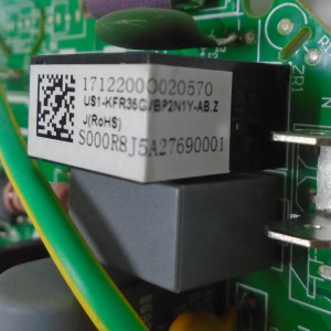 Tarjeta Control Unidad Interna US1-KF35G/BP2N1Y-AB.ZJD.JGN.WXNK.NK2.1 RoHS 17122000020570 Sirve ecox EDEM012C18B EDHM012C19B midea PIAW12164A PIAW121640A INVERTER12CRSL1 INVERTER12CRFN1W PIA12264A