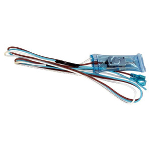 Appli Parts APBT-S2003F Bimetal Termico Tipo Asiatico 3 Cables Appli Parts Abre 12C y Cierra -5C Fusible a 72C Blanco / Marron / Azul, Referencia BIM-2003 / Termodisco