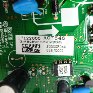 Pc Board For Ecox Minisplit Eddm012c16b Indoor Unit 17122000a07546 / 2013325a1483