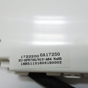 Display for Mini split ductless Air conditioning Indoor Unit  EU-KFR70G/N1Y-AB4.JD.GN.WXXS.XK1.8 RoHS 17222000A17250 fits ecox 