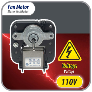 Appli Parts APFM-240369701AP Motor ventilador remplazo de 240369701 110 V, 60 Hz, 6 W, 0.05 A, CCW,3000rpm, remplaza 240369701, 5303918549, 1637660, 240315801, 240315802, 240315803, 240369701, 240369702, 241537301, 5304445861 y otros