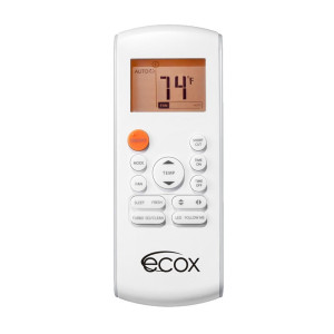 Mini Split De Pared 12.000btu R410 Frio / Calor 110v/60hz/1ph Inverter Hasta Seer 22 Hspf11.2 Cr.Rg57 Wifi Opcional Ahri Cert.9038989/ Etl Ecox Edem012h22a