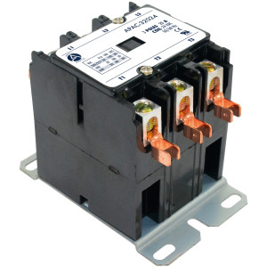 Appli Parts APAC-32024 Heavy Duty 3 Poles Contactor 20 Amp 24 Volts Coil Replacement for ac Compressor and Electrical Applications UL Certified E476929