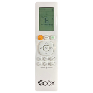Mini Split de Pared 18.000btu R410 Frio Solo 230V/60Hz/1Ph Inverter SEER 21 EER2 11.3 Rg10A Wifi Opcional AHRI Cert.207335064 ETL Ecox EDIM018C21B