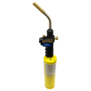 Appli Parts APHT-6ST Soplete Boquilla de Soldar con encendedor y seguro, Antorcha, Lampara para soldadura blanda o fuerte con Mapp o Propano para uso de plomeria electricidad refrigeracion aire acondicionado y mas