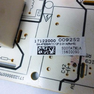 Pc Board For Ecox Split Ea/Ebcm018c11b - Na/Nbcm012c11b Msr-18cr/N1 Indoor Unit 201332890683 / 17122000009252 SA-KF53G/N1Y-12F.D.01.NK2.12 RoHS