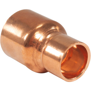 Appli Parts AP-R034012 Reductor de Cobre de 3/4x1/2 pulg Conexiones CxC soldadas para aplicaciones de refrigeracion, aire acondicionado y plomeria Tuberia de cobre ACR y Tipo L