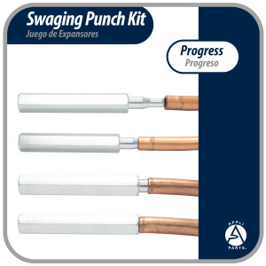 Appli Parts APT-SP193 Juego de Expansores 1/4, 5/16, 3/8, 1/2, 5/8 pulg, para usar en cualquier tubo de metal blando